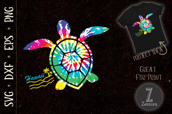 Download Hawaii Tie Dye Sea Turtle Turtle Lovers - Turtle lovers Collection
