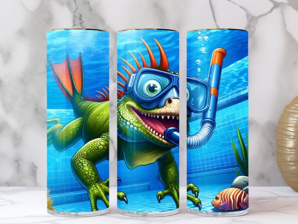 Download Crocodile Swimming Pool Tumbler Wrap Png - Pool tumbler Collection